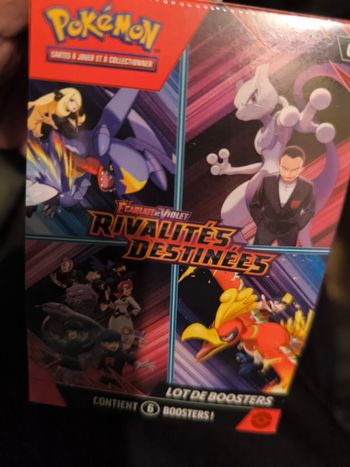 Écarlate violet rivalités destinées AB prix ferme neuf ab prix ferme coffret 6 booster boosters
