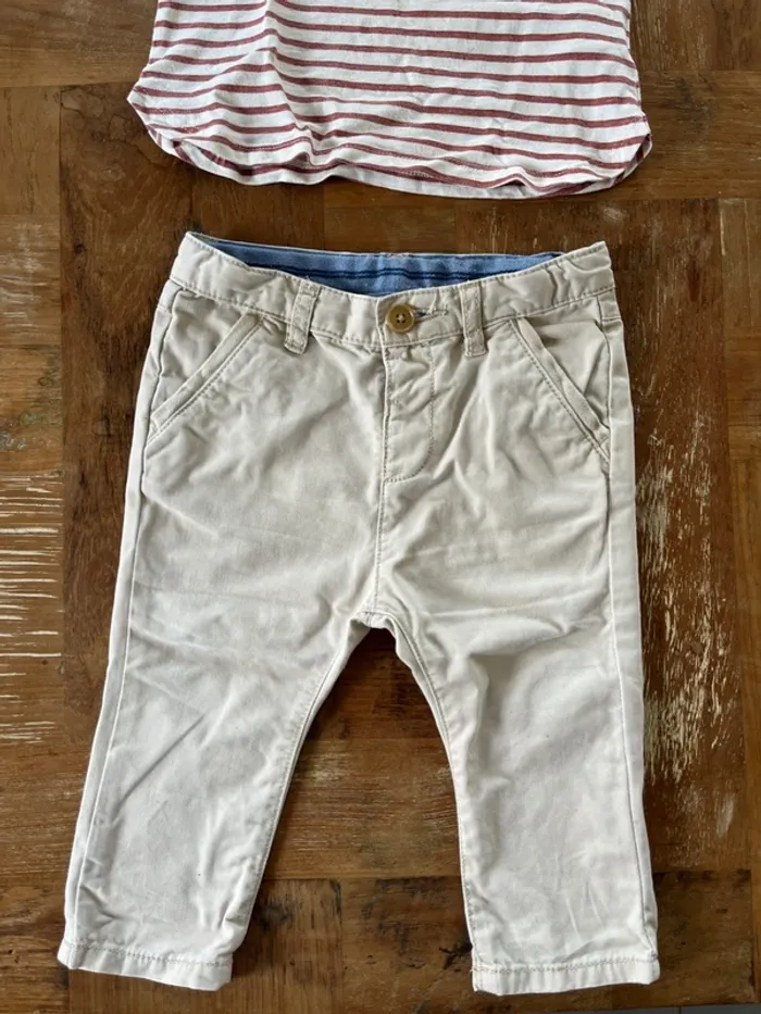Ensemble Zara 74cm chinois et marinière - photo numéro 2