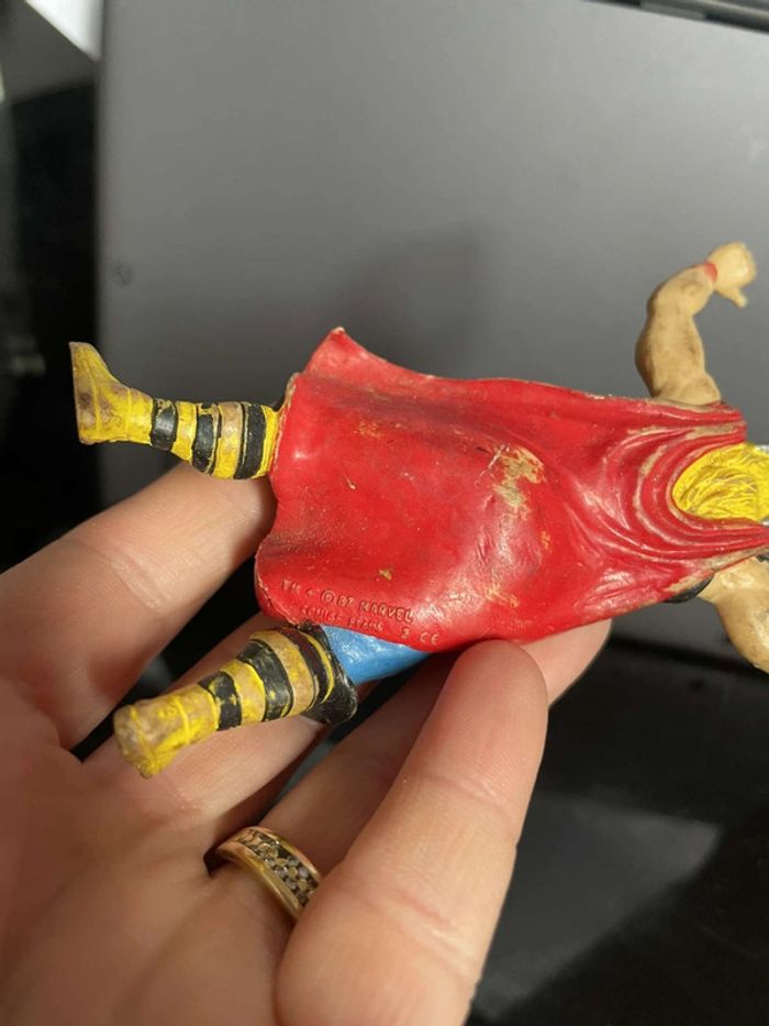 Figurine Vintage Marvel Thor 1987 - photo numéro 5