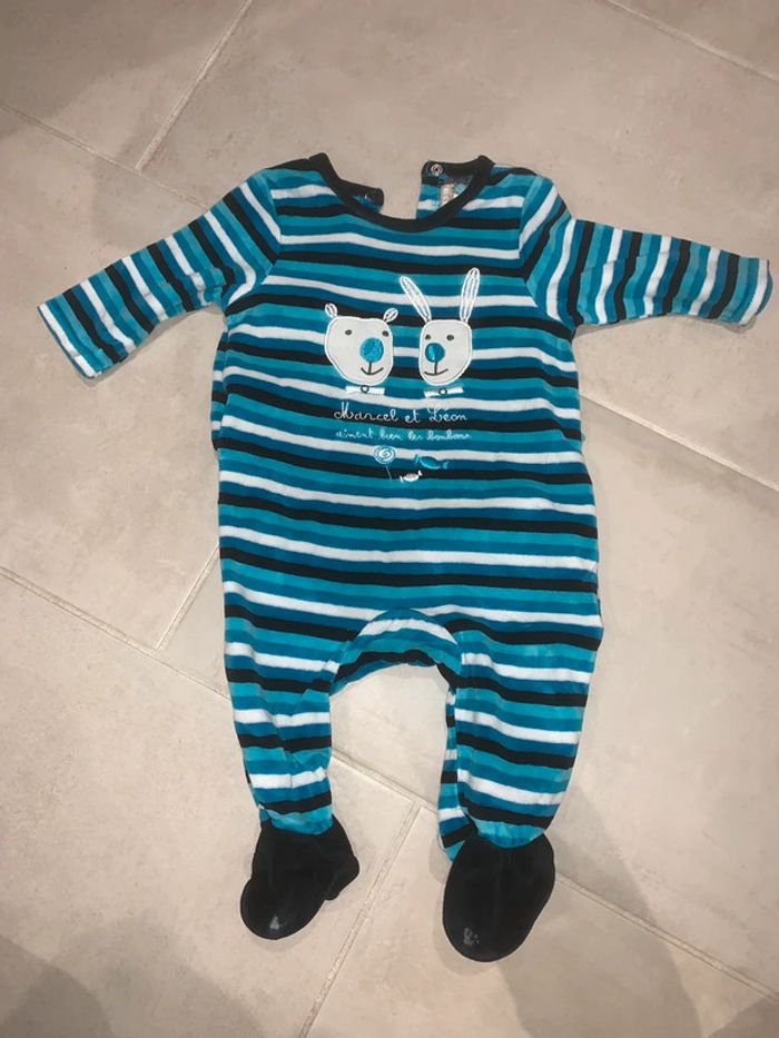 Pyjama lapin orchestra 68 cm