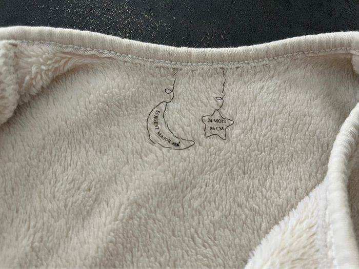 Pyjama sur pyjama chaud Sergent Major taille 24 mois - photo numéro 5