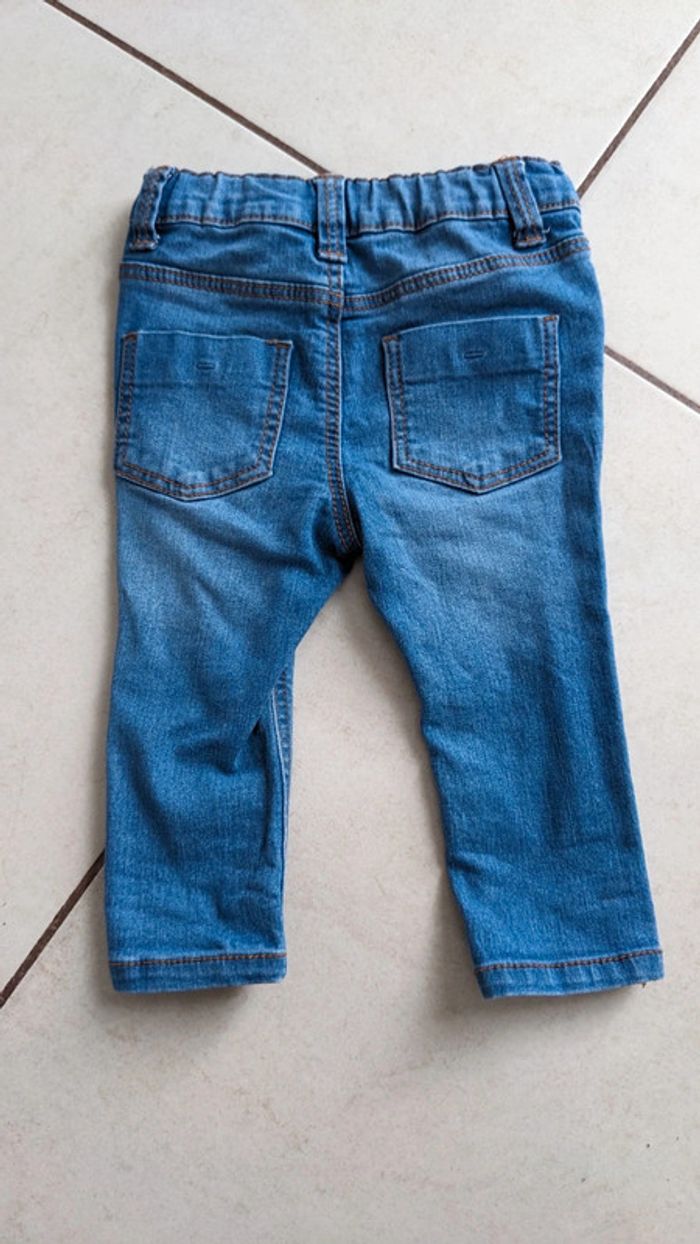 Lot de 2 jeans garçon 9 mois - photo numéro 4