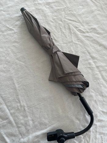 Ombrelle, grise, poussette, yo-yo