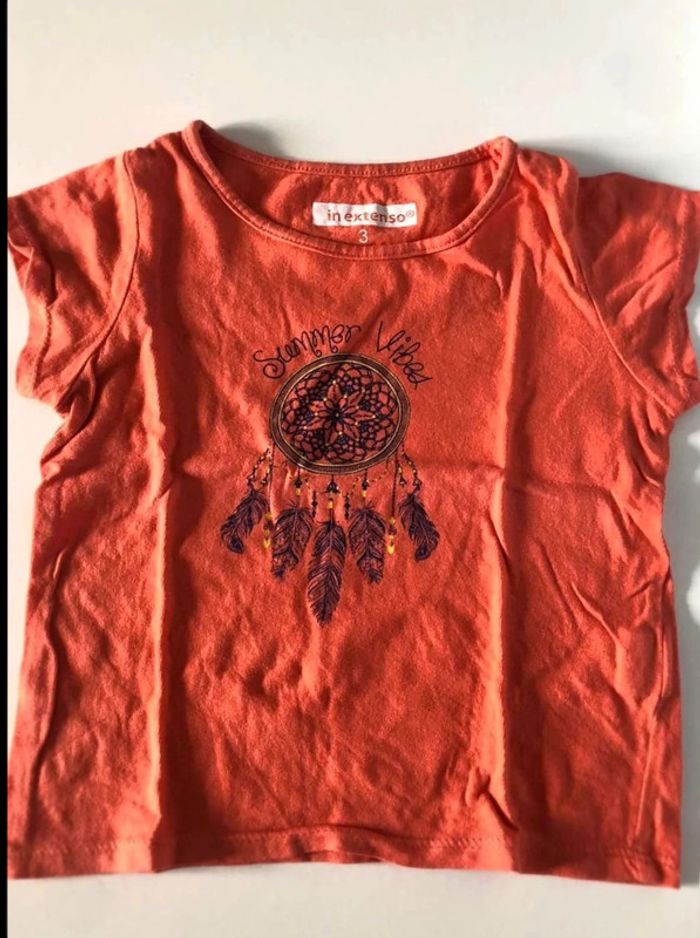 Tee shirt  In Extenso en parfait  état  (3  ans) - photo numéro 2