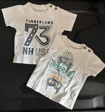 Lot de 2 t-shirt Timberland / Taille 6 mois