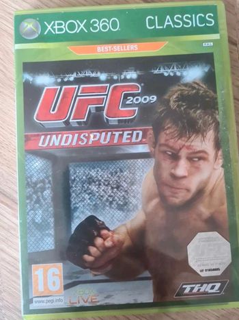 UFC  undistuped  2009  xbox  360