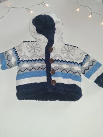 Gilet moumouté avec capuche Tim Pouce