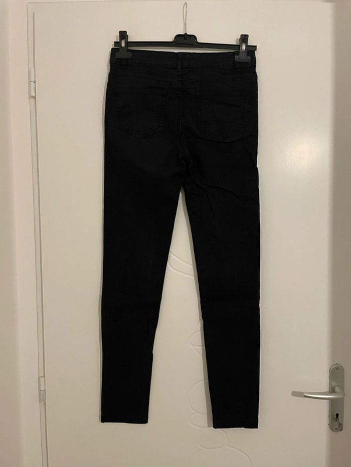 Pantalon noir extensible taille haute coupe skinny arkitect taille 38 - photo numéro 4