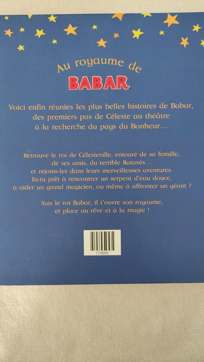 Gros livre Babar 300 pages - photo numéro 3