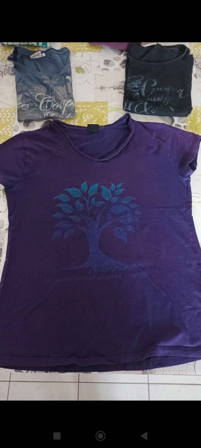 Lot de 5 tee-shirts / polos taille 46 - photo numéro 6