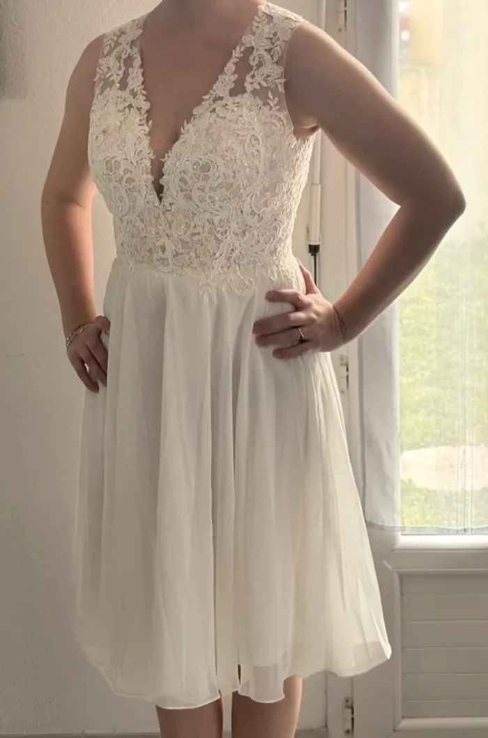 Robe de mariée - JJ’s House - Taille M - photo numéro 5