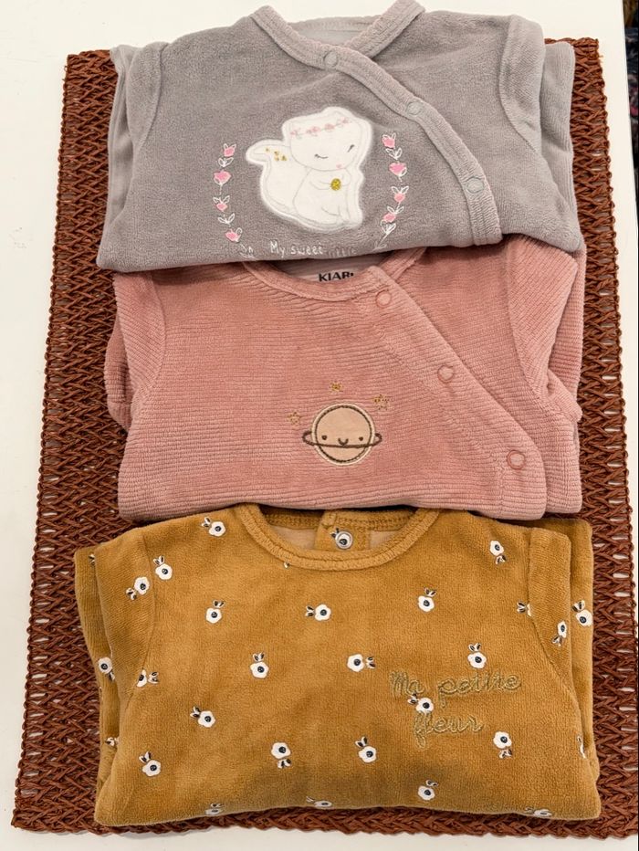 Lot pyjamas Kiabi 1 mois