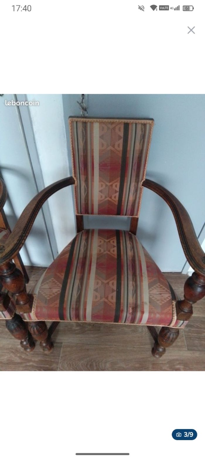 Lot  fauteuil ancien - photo numéro 3