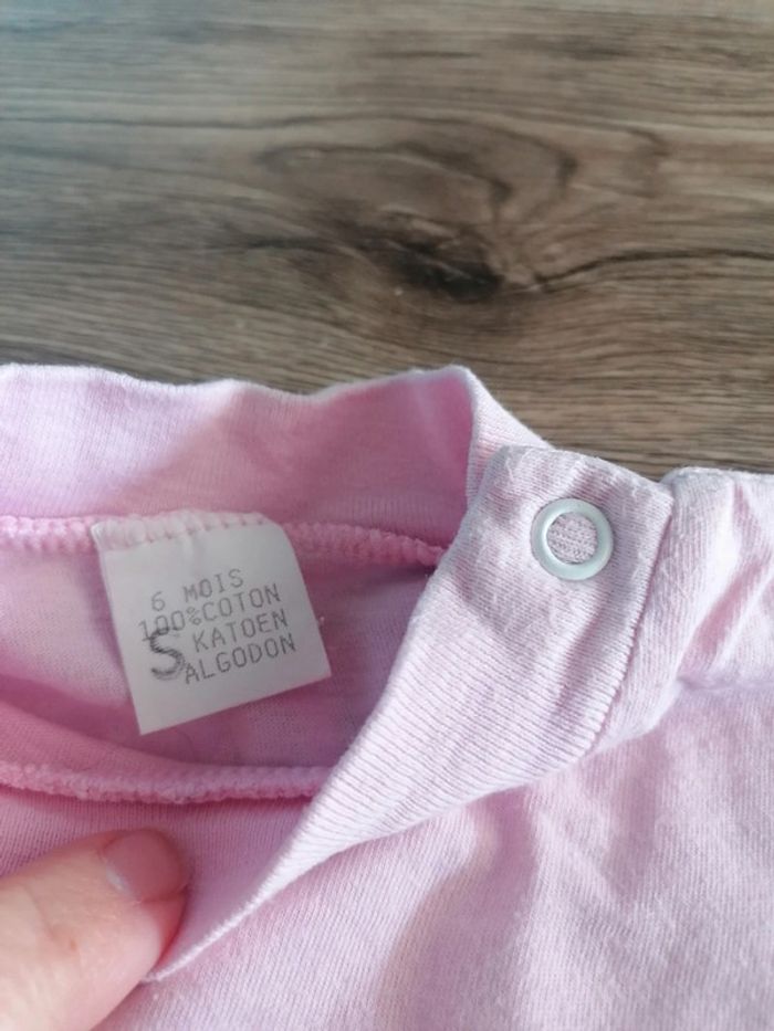 Tee shirt rose - photo numéro 3