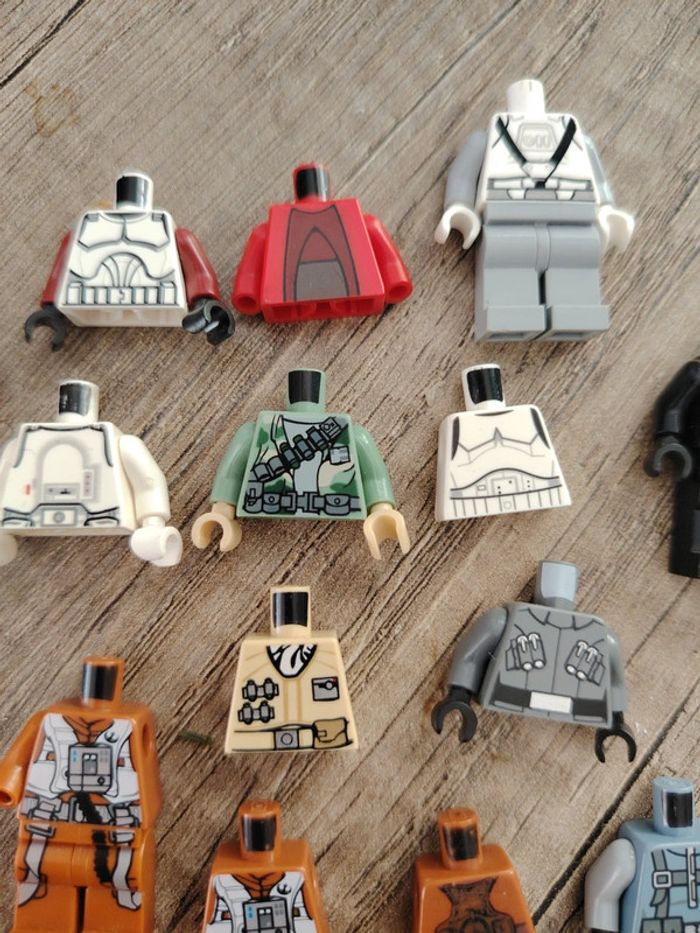 Lot vrac lego star wars torses figurines incomplètes - photo numéro 3