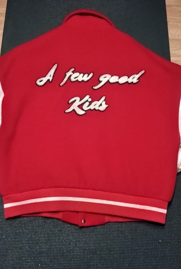 Bombers Vintage Rouge Blanc - photo numéro 9