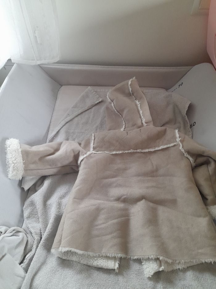 Manteau coton 68 cms