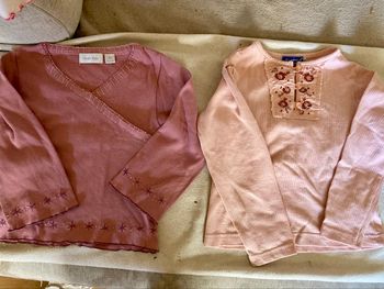 Lot de deux tee~shirts manches longues