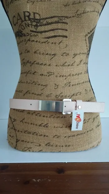 Ceinture rose clair 85 cm