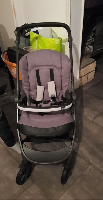 Poussette trio style go up i-size