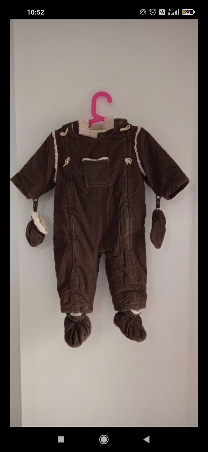 Combinaison dpam 12 mois