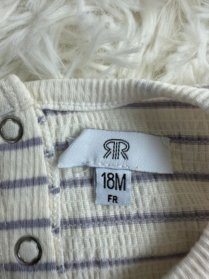 T-shirt manches longues la redoute kids taille 18 mois - photo numéro 3
