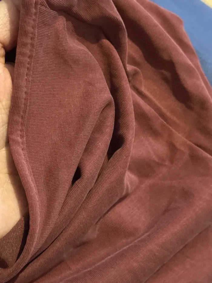 Top très léger fluide vero moda taille s marron - photo numéro 7