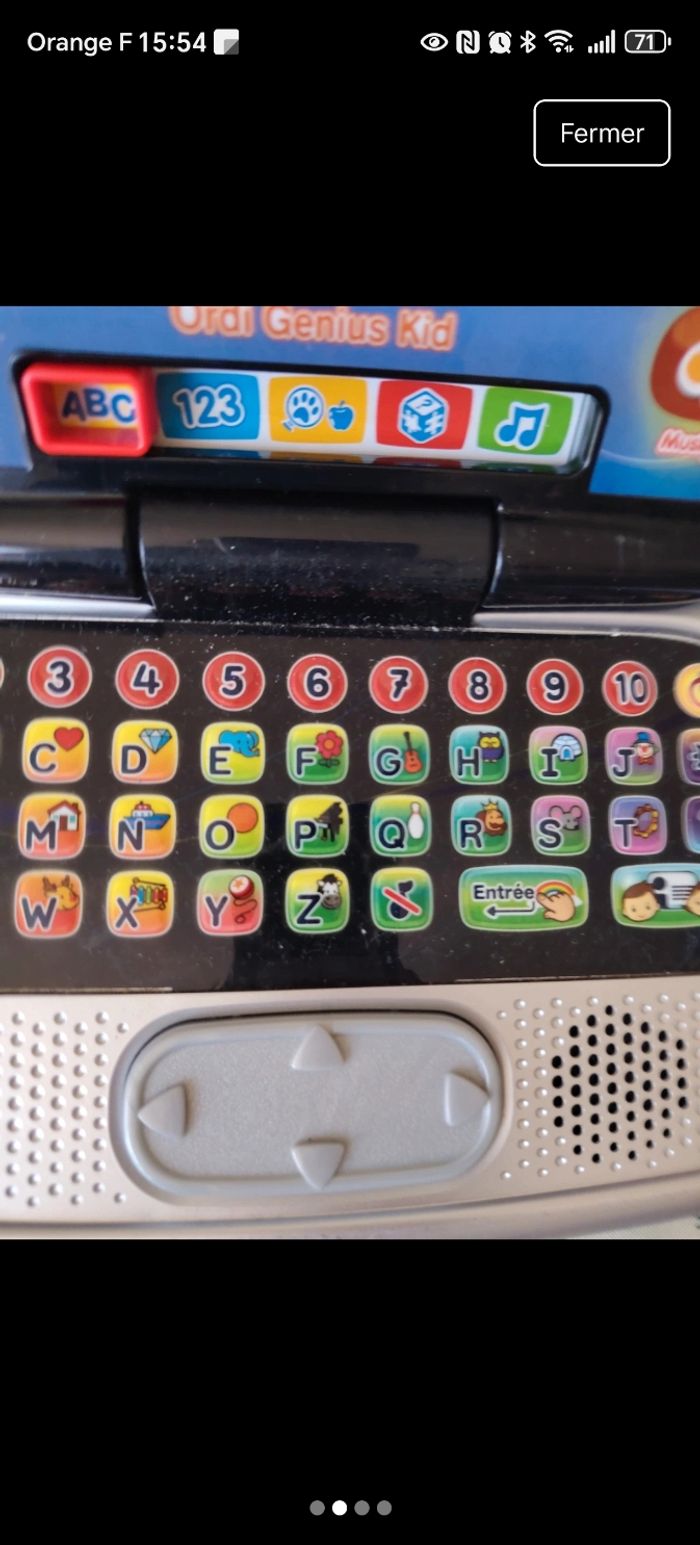 Ordinateurs vtech noir - photo numéro 2