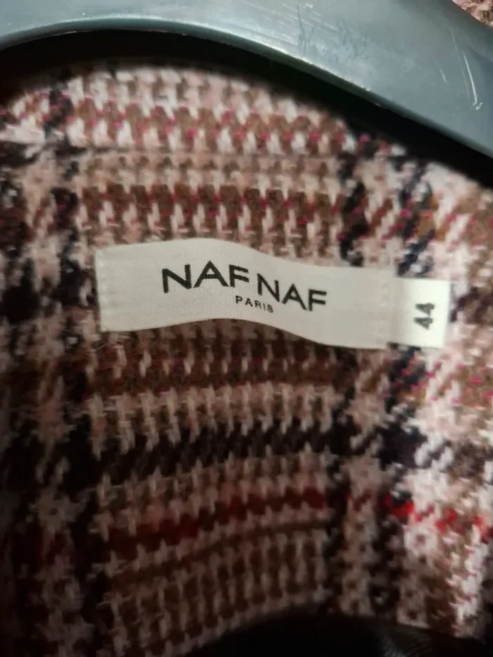 Manteau à carreaux Nafnaf T44 Neuf - photo numéro 6