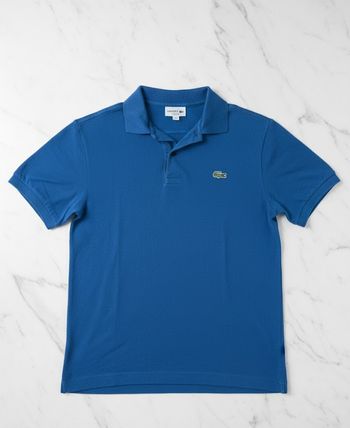 Polo Lacoste bleu – Taille S (FR 3)