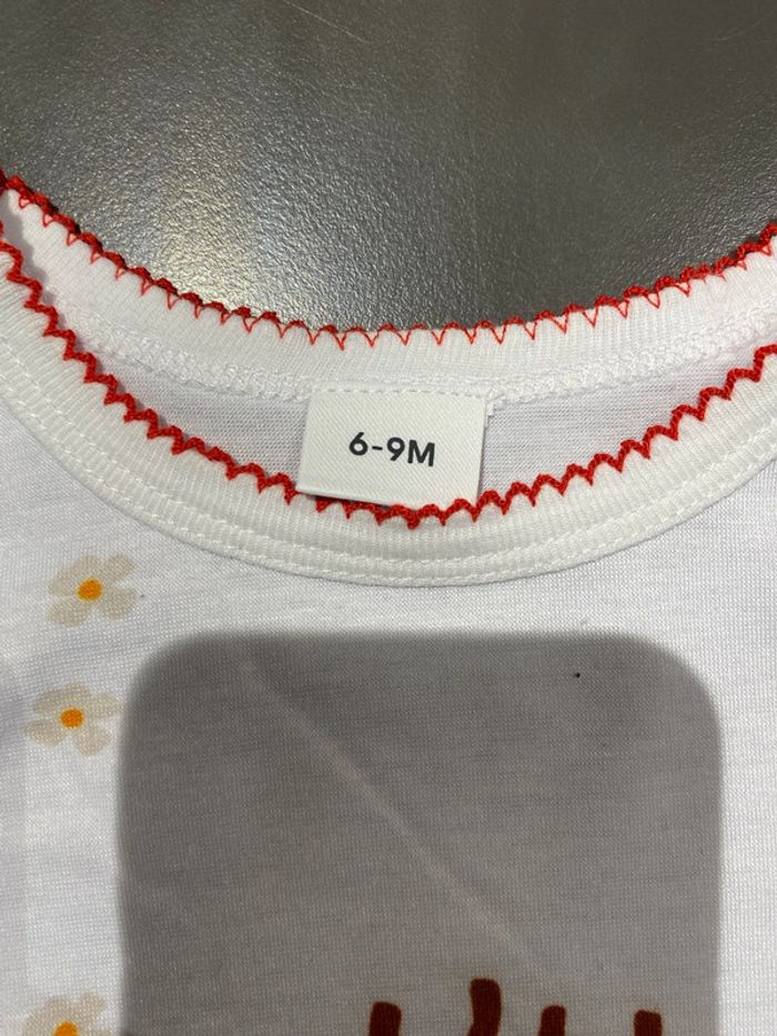 Lot de 2 pyjamas fins 6-9 mois - photo numéro 2