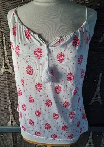 Bustier à motifs taille XL