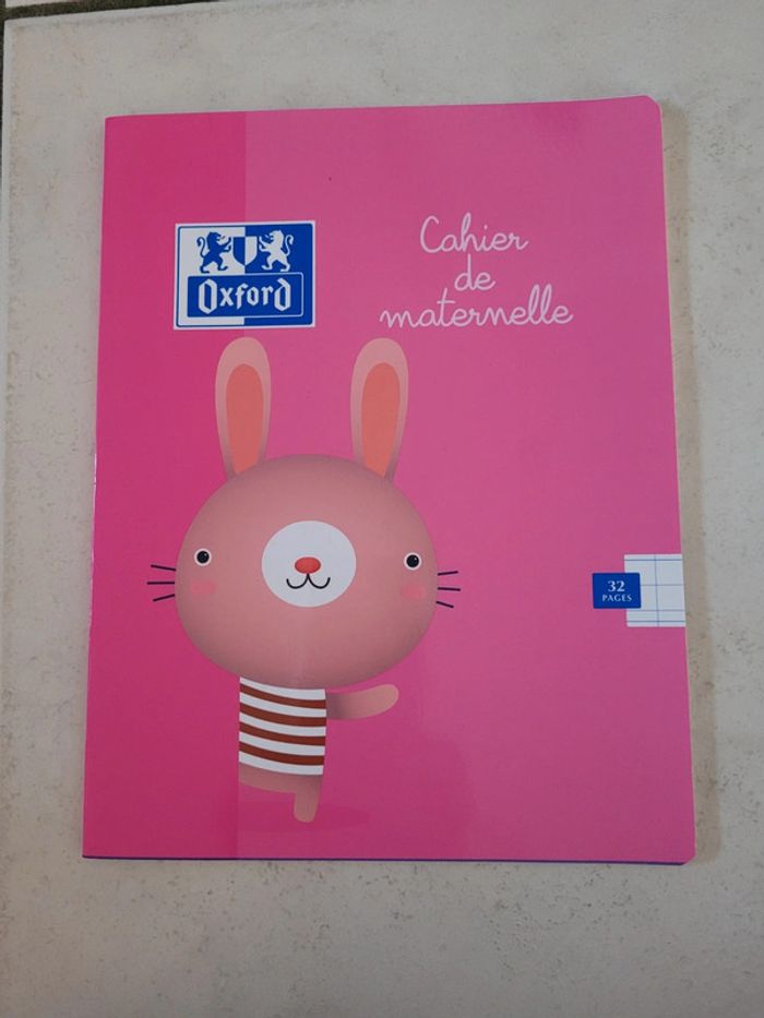 Cahier maternelle