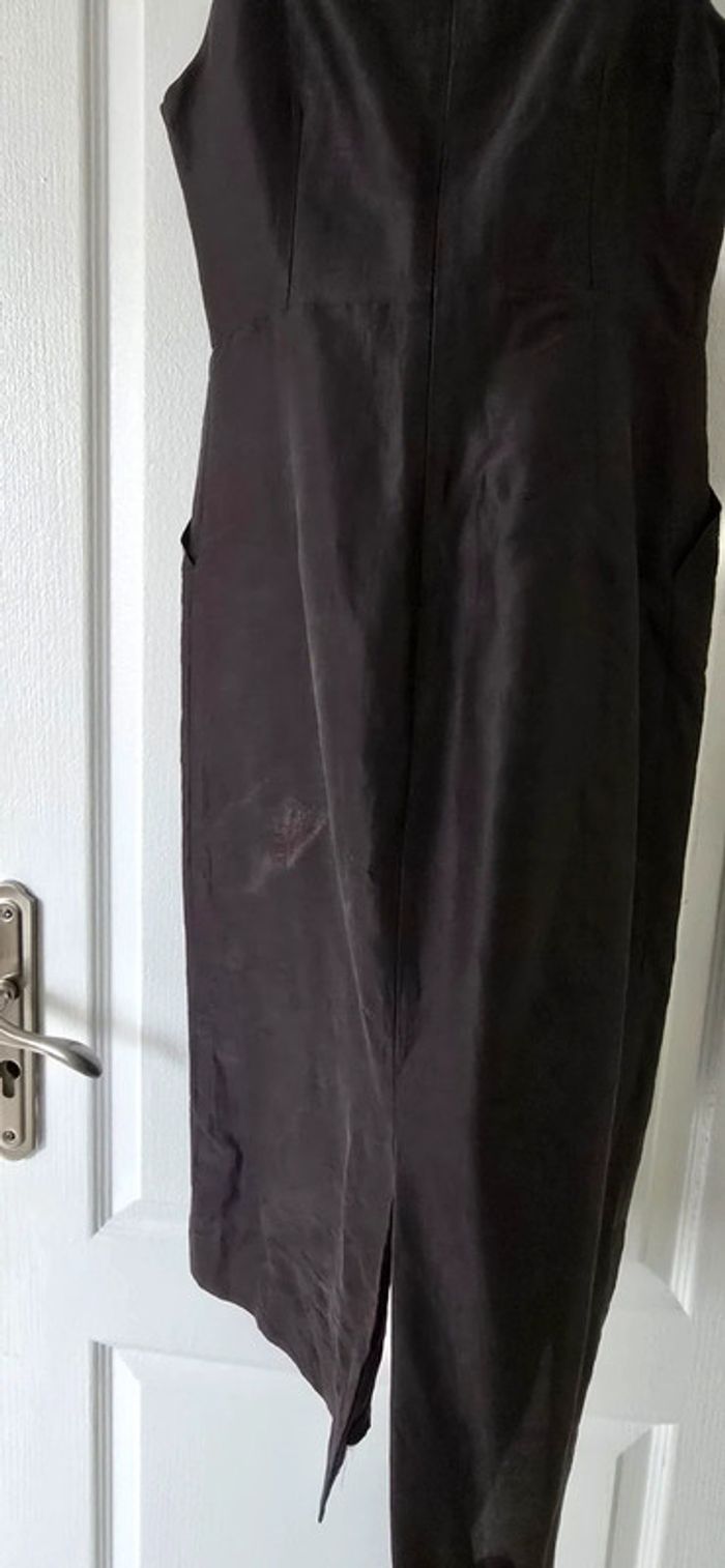 Petite robe noire avec poche marque Caroll 25%soie - photo numéro 15