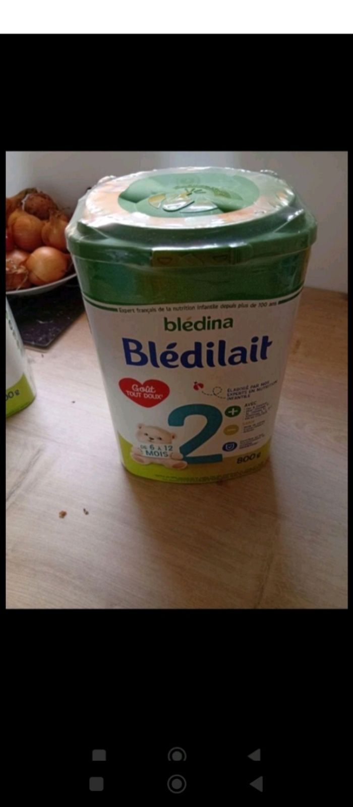 Boite de lait