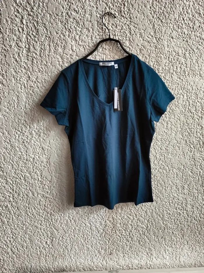 Tee shirt bleu french disorder T Xs