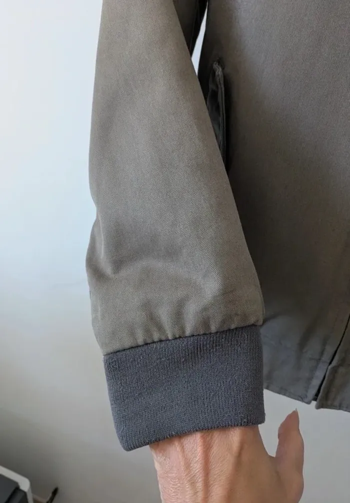 Veste Harrington grise zippée - MERC London - taille S - photo numéro 7