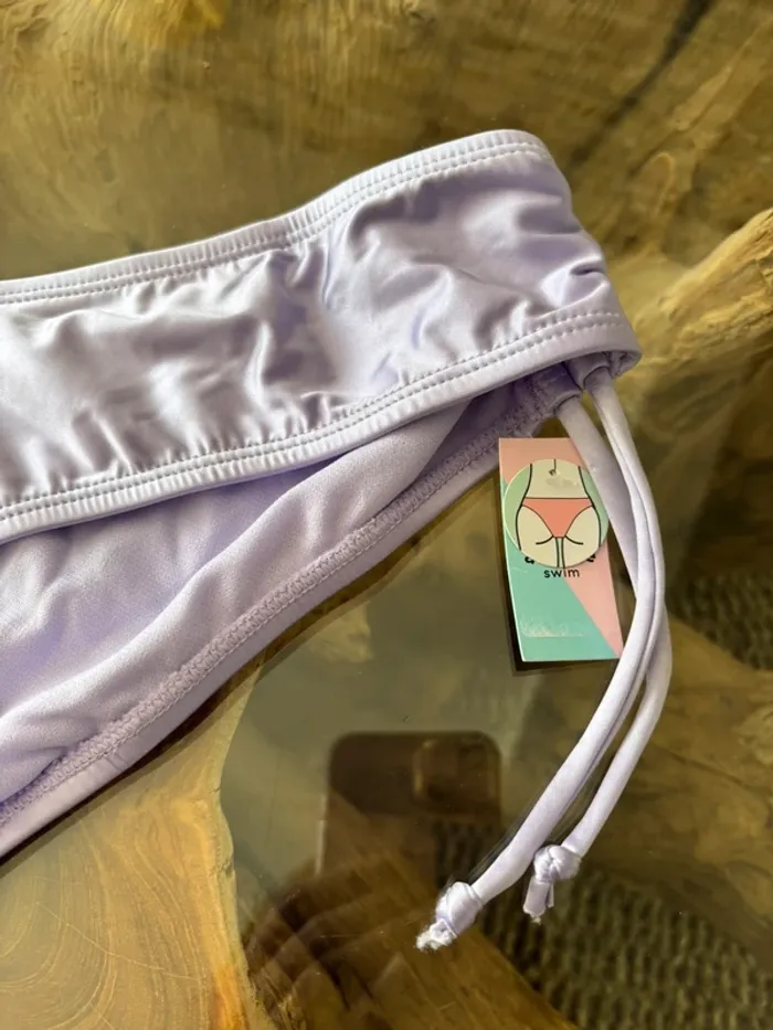 Bas de maillot de bain Ardene violet métallisé XL - photo numéro 3