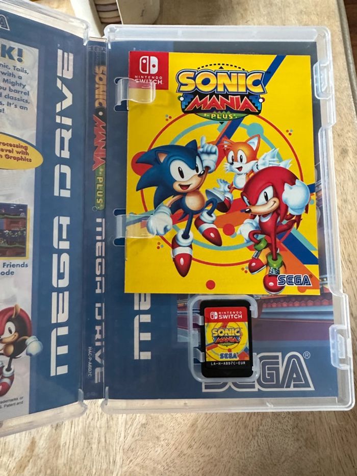 Jeu vidéo Nintendo Switch Sonic Mania Plus Sega Mega Drive collector - photo numéro 3