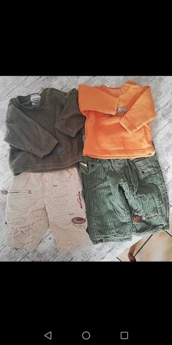 Lot de 2ensembles 6 mois