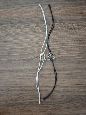 Lot de 2 bracelets cordon Harry Potter
