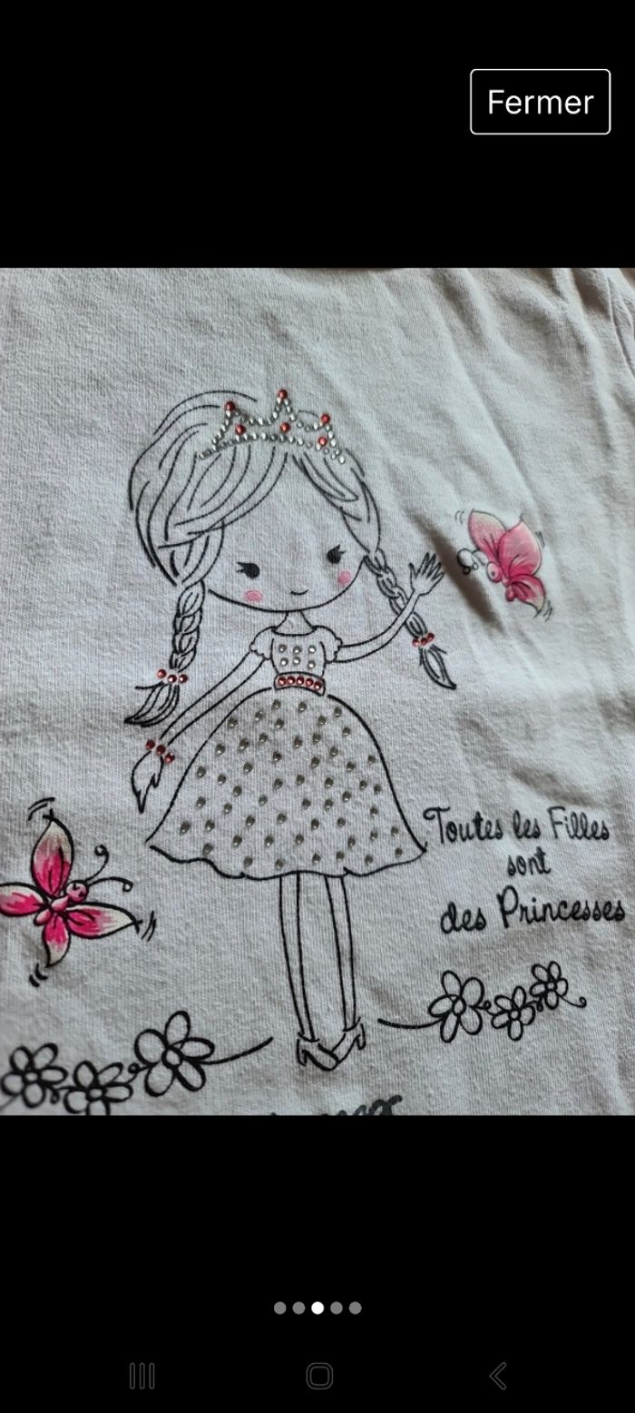 T-shirt taille 4 ans - photo numéro 3