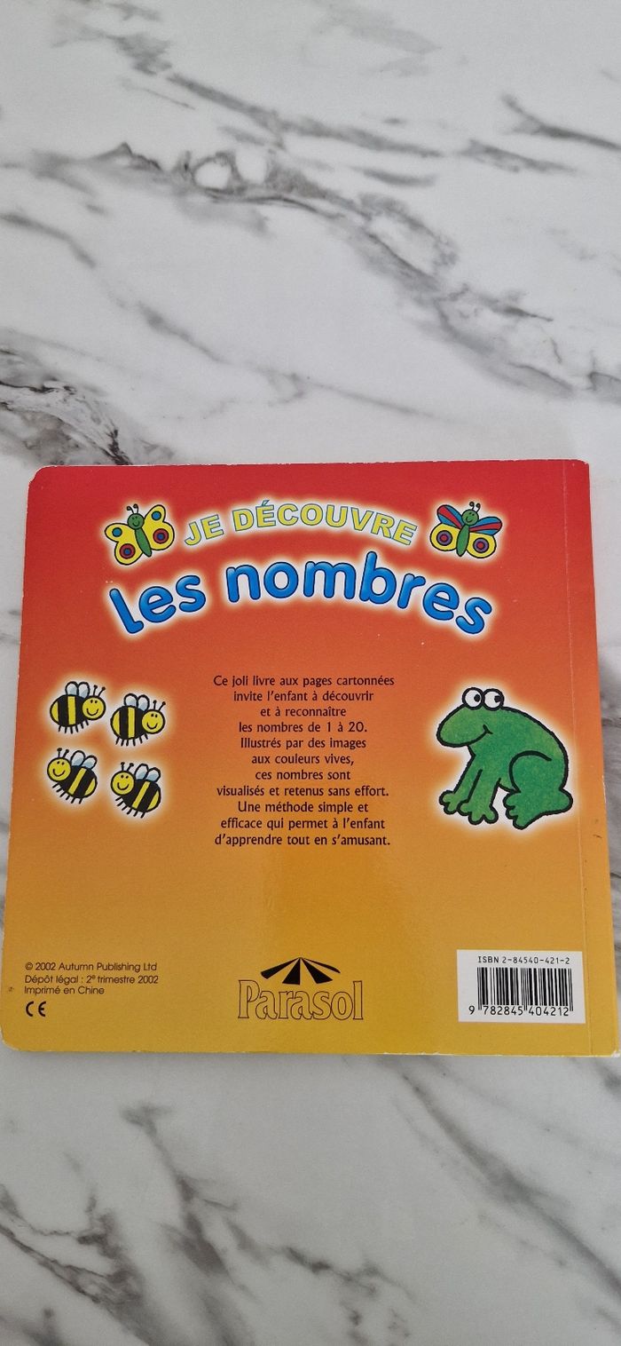 Livre apprentissage nombres - photo numéro 2