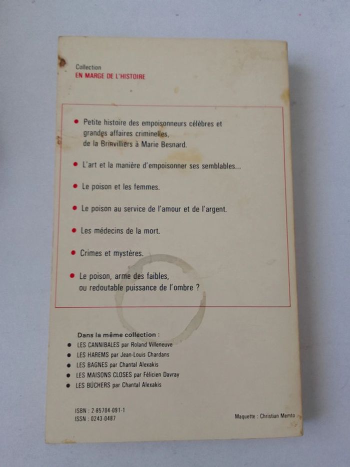 Monika Swuine - Les empoisonneurs crimes et mystères - photo numéro 2
