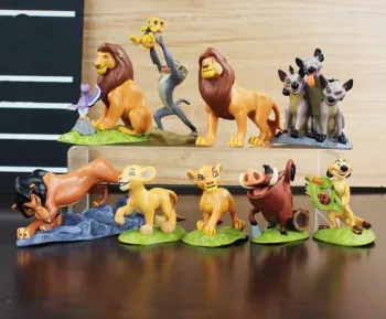 Lot de 9 Figurines Le Roi Lion