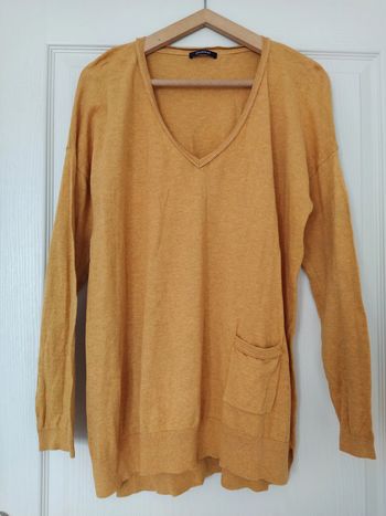 pull moutarde promod