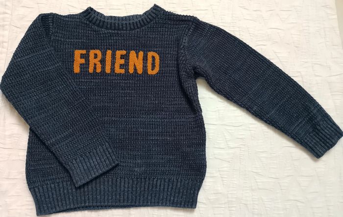La Halle pull maille Friend 5 ans