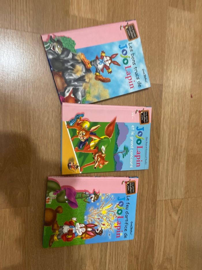 Lot livres lapin jojo