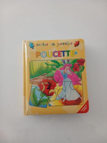 Livre-puzzle "Poucette" - Collection Contes en Puzzles
