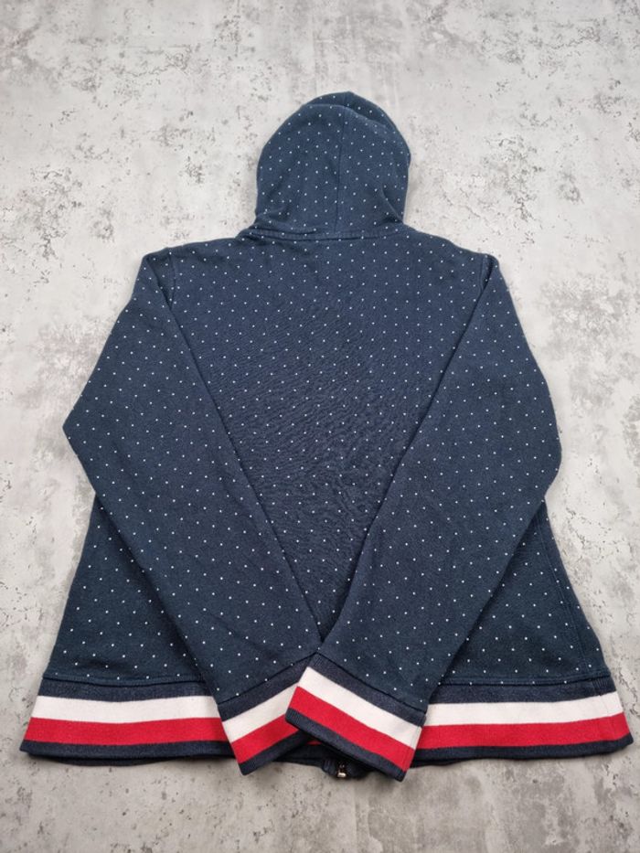 Gilet à capuche zippé Tommy Hilfiger bleu marine M Femmes - photo numéro 4